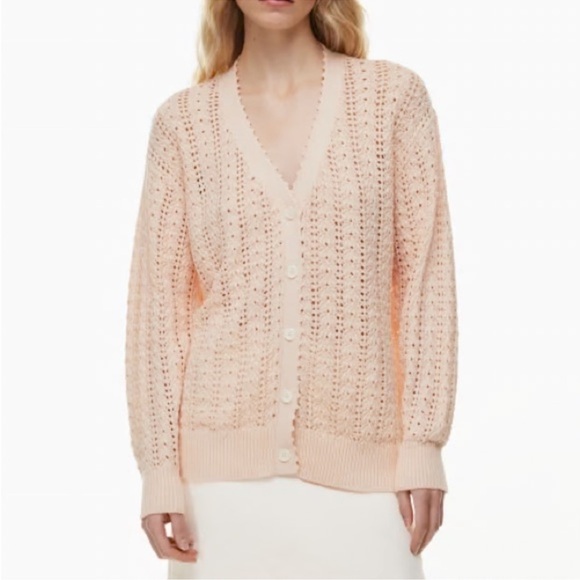 Wilfred Sweaters - Wilfred Reverence Cardigan Crochet V-Neck, Size XS
